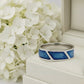 CHEVRON Mens Wide Ashes Ring