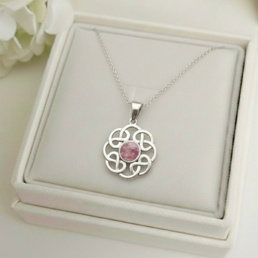 CELTIC KNOT Ashes Memorial Pendant