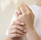 FAITH Half Channel Ashes Ring (Narrow)