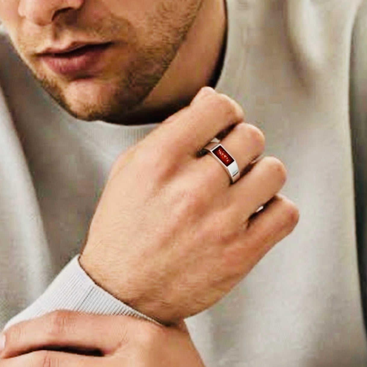 OMEGA Ashes Memorial Ring