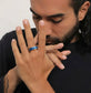 CHANNEL INLAY Ashes Memorial Ring
