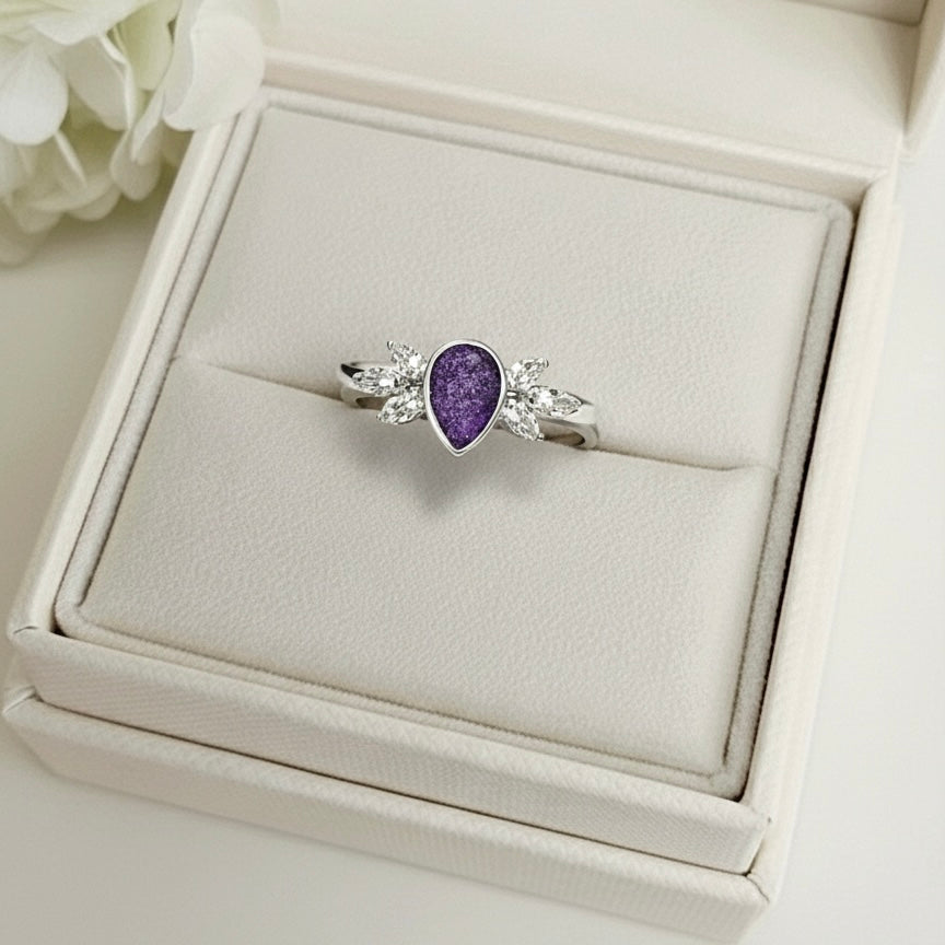 CHERISH PETALS Ashes Memorial Ring