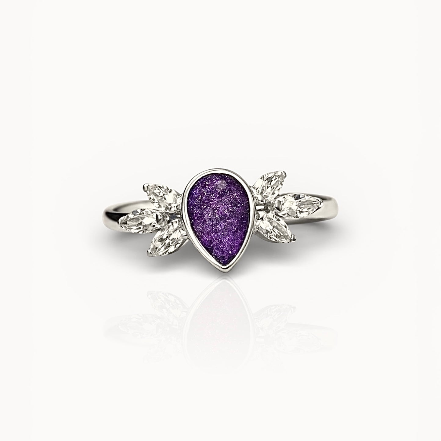 CHERISH PETALS Ashes Memorial Ring