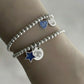 BEAD SLIDER Ashes Memorial Bracelet