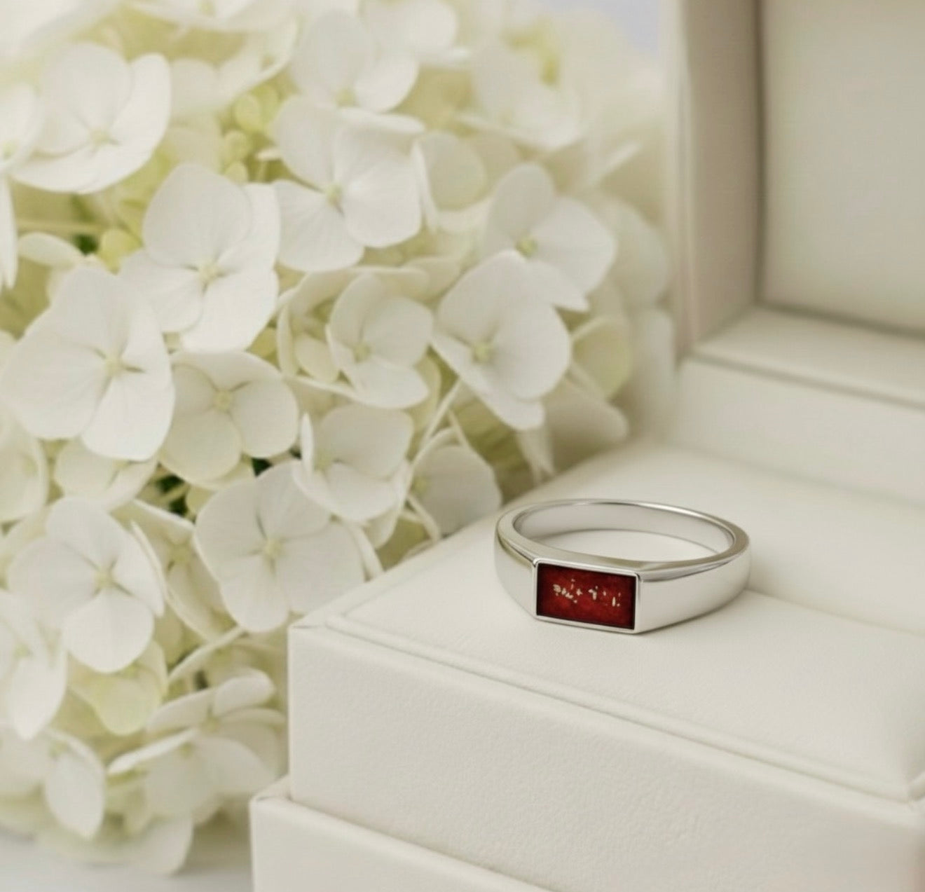 OMEGA Ashes Memorial Ring
