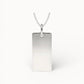 RECTANGLE MEMORYTOUCH ENGRAVED