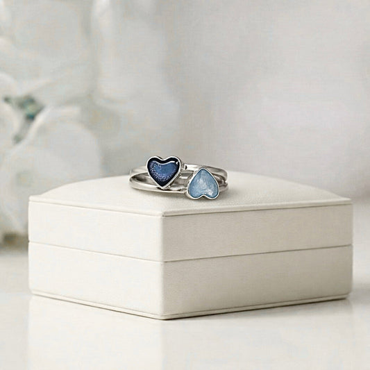 TWIN LOVE Ashes Memorial Ring