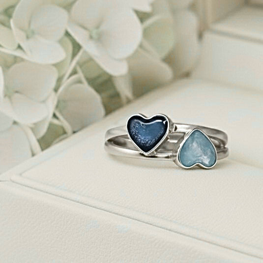 TWIN LOVE Ashes Memorial Ring