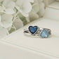 TWIN LOVE Ashes Memorial Ring